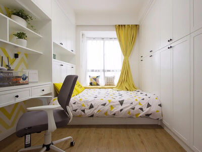 装修设计丨小卧室还在装榻榻米？这样设计也很美观实用！